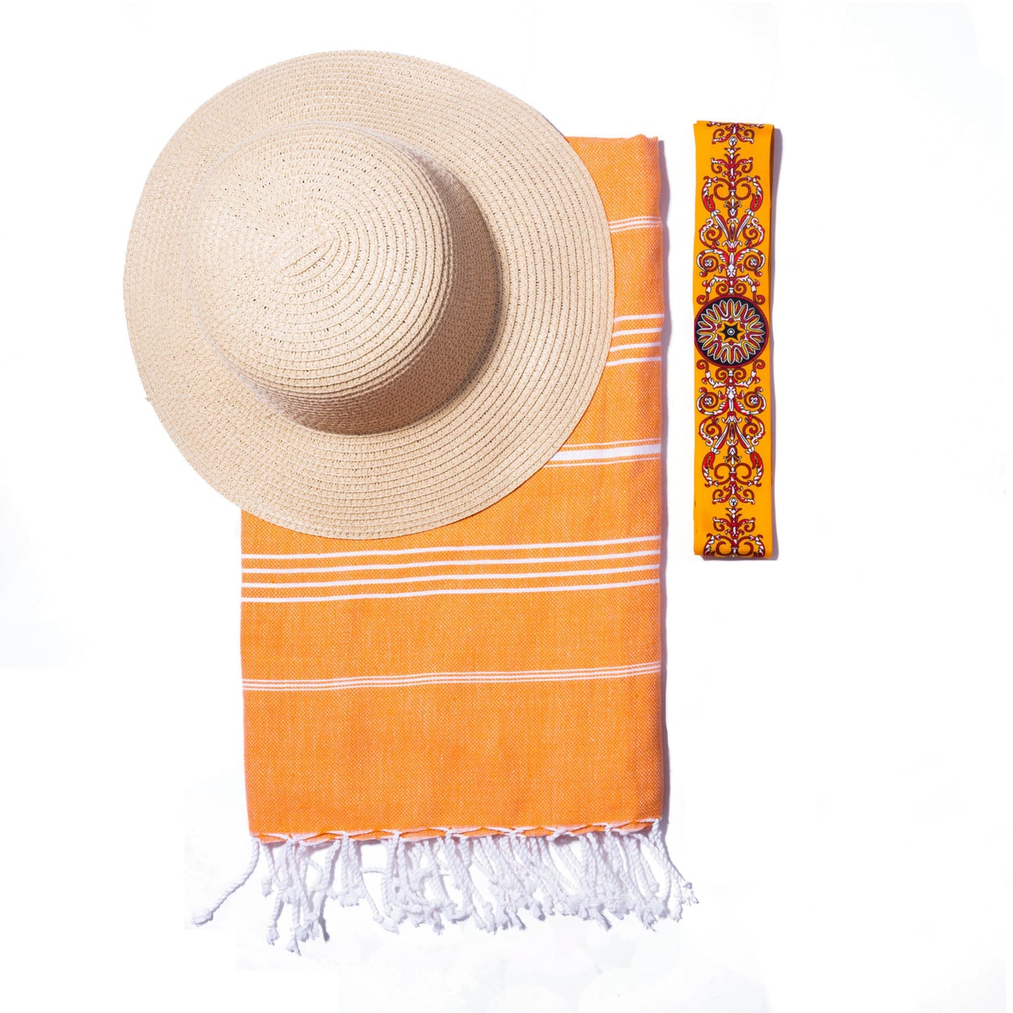 TANGERINE BEACH TOWEL